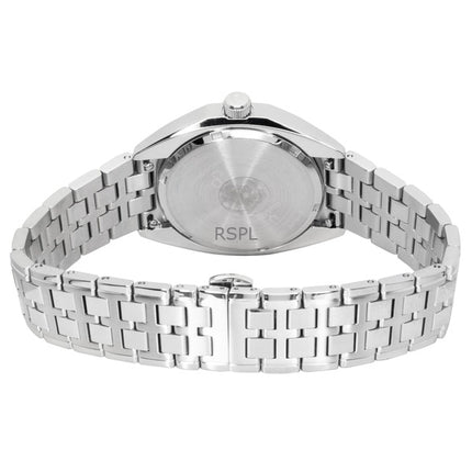 Bulova Jet Star rustfrit stål grå urskive kvarts 96B472 herreur