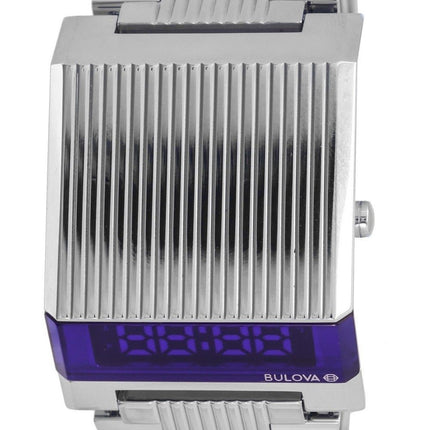 Bulova Computron Archive Series Stainless Steel Blue Dial Quartz 96C139 herreur