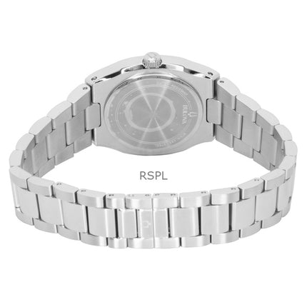 Bulova Surveyor diamant rustfrit stål perlemor kvarts 96R245 dameur