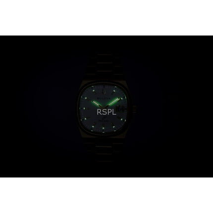 Bulova Super Seville guldfarvet rustfrit stål hvid urskive kvarts 97B223 herreur