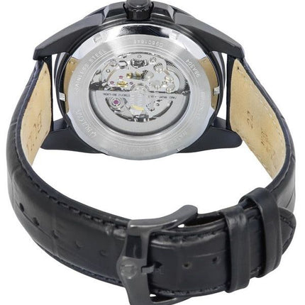 Bulova Classic Sutton Læderrem Sølv Skeleton Dial Automatisk 98A304 100M herreur