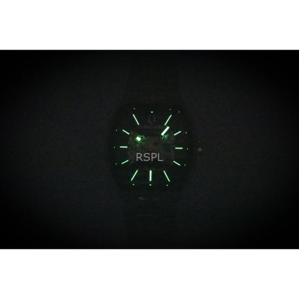 Bulova Maquina rustfrit stål blå urskive automatisk 98A319 herreur