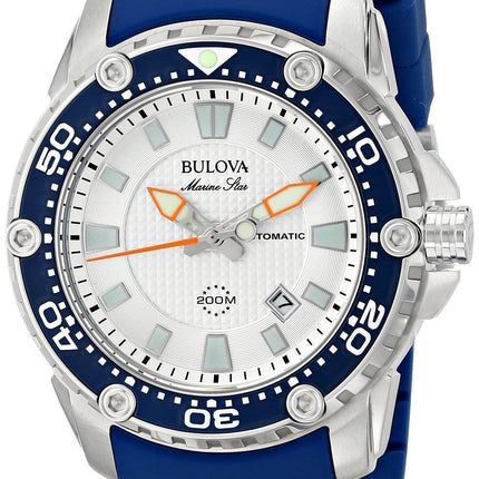 Bulova Marine stjerne automatisk dykkere 200M 98B208 Herreur
