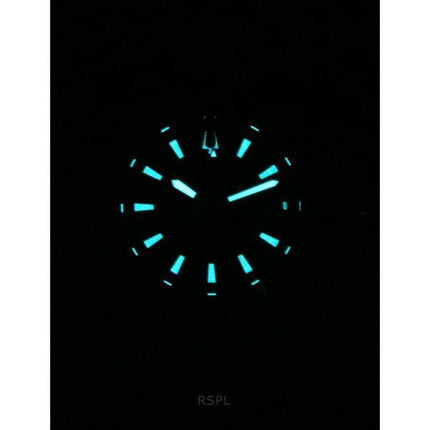 Bulova Marine Star sort silikonerem Brun skive Precisionist Quartz Diver&#39,s 200M 98B421 herreur