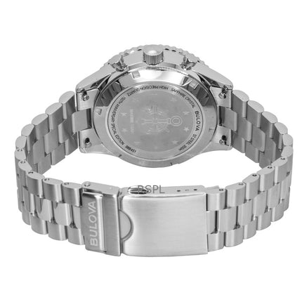 Bulova Marine Star Heritage Special Edition Chronograph Black Dial Quartz Dykkerur 98B451 200M Herreur