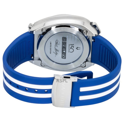 Bulova Shelby Racer Chronograph 150th Anniversary Limited Edition blå urskive kvarts 98B452 herreur