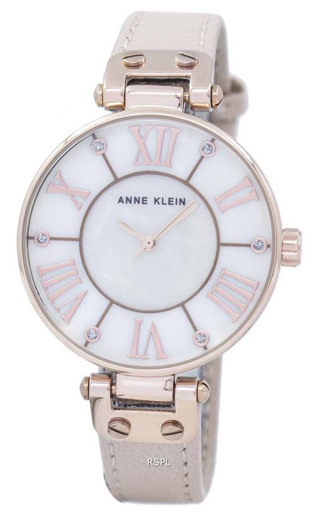 Anne Klein kvarts Diamond Accent 9918RGLP kvinders Watch
