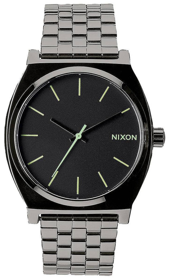 Nixon Time Teller poleret Gunmetal A045-1885-00 Herreur