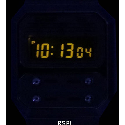 Casio Vintage digitalt rustfrit stål kvarts A100WE-7B A100WE-7B unisex ur