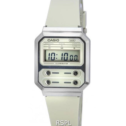 Casio Vintage Edgy Digital Quartz A100WEF-8A A100WEF-8 herreur