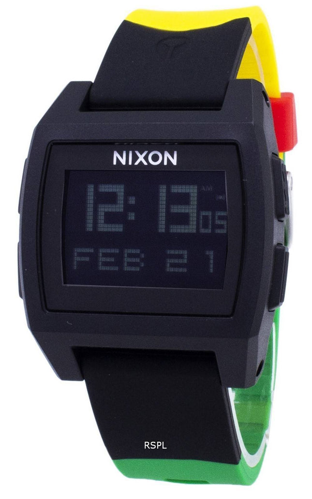 Nixon Base tidevandet Digital A1104-1114-00 kvarts Herreur
