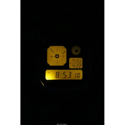 Casio Vintage digitalt rustfrit stål kvarts A130WE-1A unisex ur