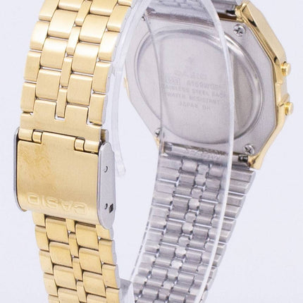 Casio guld Tone Chronograph Digital A159WGEA-5 Herreur