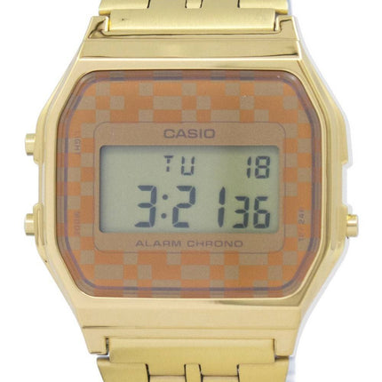 Casio Vintage Chronograph Alarm Digital A159WGEA-9A Herreur
