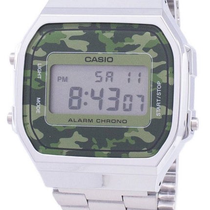 Casio Retro Digital Camouflage Alarm Chrono A168WEC-3EF Unisex ur