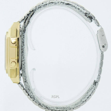 Casio Digital rustfrit stål Alarm Chrono Dual tid A178WGA-1ADF A178WGA-1A Herreur