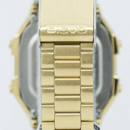 Casio Digital rustfrit stål Alarm Chrono Dual tid A178WGA-1ADF A178WGA-1A Herreur