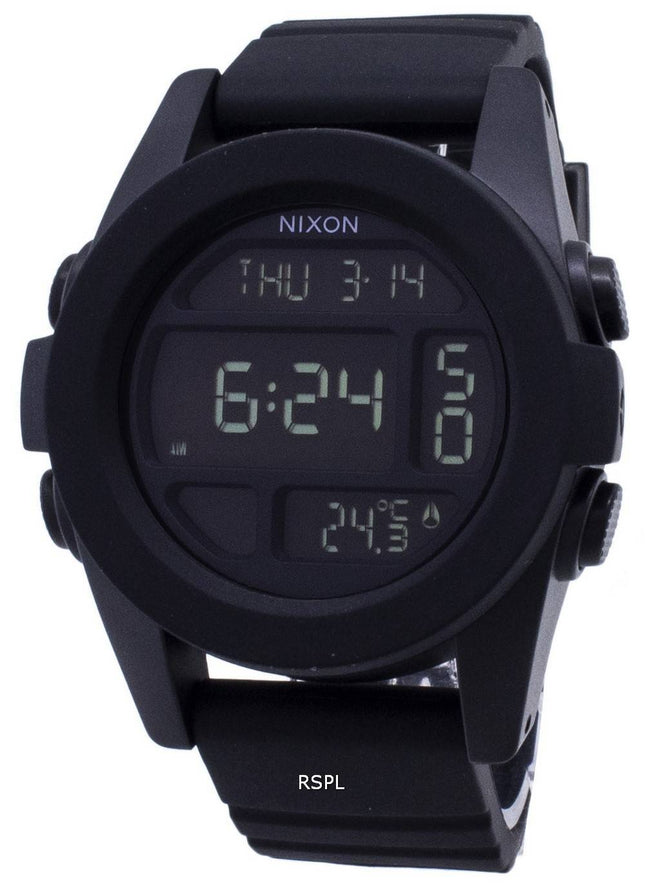 Nixon enhed dobbelt tid Alarm Digital A197-000-00 Herreur