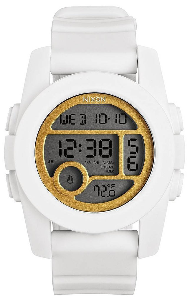 Nixon enhed 40 dobbelt tid Alarm Digital A490-1035-00 kvinders ur