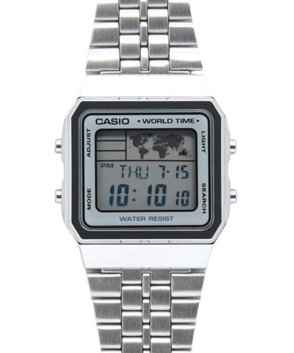 Casio Alarm verden tid Digital A500WA-7DF Herreur