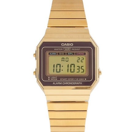 Casio Youth Vintage A700WG-9A Alarm Chronograph Quartz Herreur