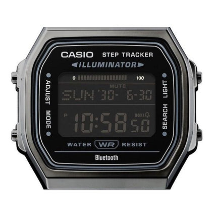 Casio Vintage Digital Smartphone Link rustfrit stål Kvarts ABL-100WEGG-1B unisex ur