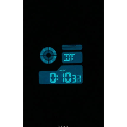 Invicta Activa Digital polyuretanrem sort urskive kvarts ACW1299-001 herreur