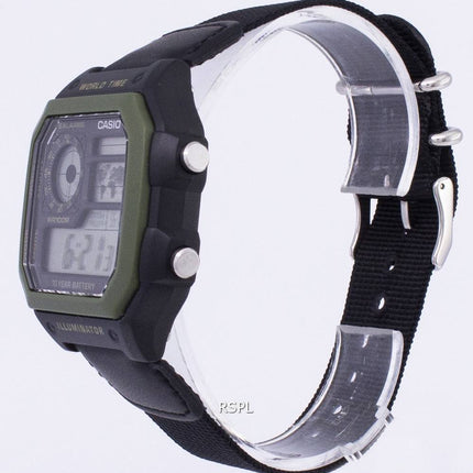 Casio ungdom serie digitale verden tid AE-1200WHB-1BVDF AE-1200WHB-1BV Herreur