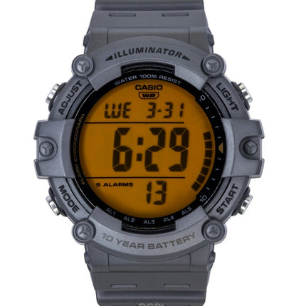 Casio multifunktionel digital harpiksrem quartz AE-1500WHC-8AV 100M herreur