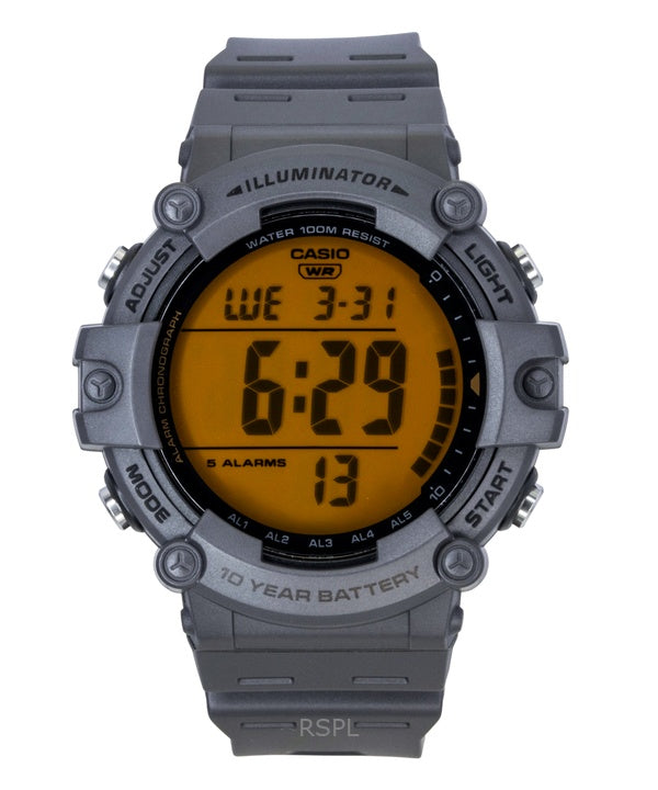 Casio multifunktionel digital harpiksrem quartz AE-1500WHC-8AV 100M herreur