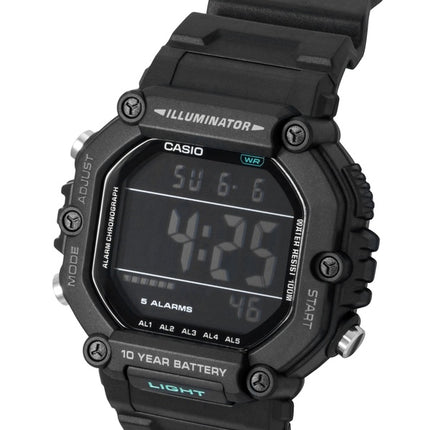 Casio Digital ekstra lang rem Quartz AE-1600HX-1BV 100M Unisex Ur