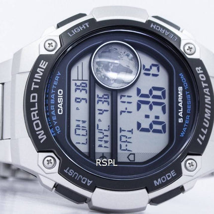 Casio ungdom Illuminator verden tid Digital AE-3000WD-1AV AE3000WD-1AV Herreur