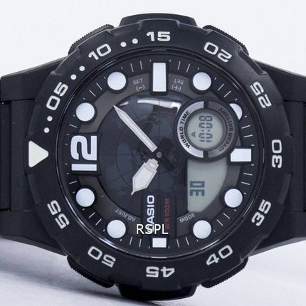 Casio verden tid Alarm Analog Digital AEQ-100W-1AV Herreur