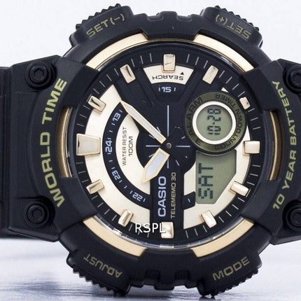 Casio ungdom serie Telememo 30 verden tid Alarm AEQ-110BW-9AV Herreur