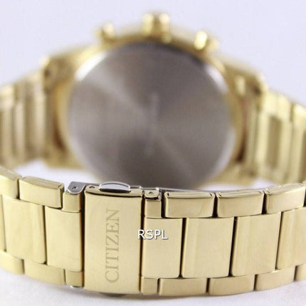 Borger Chronograph guld Tone AN8052-55E Herreur