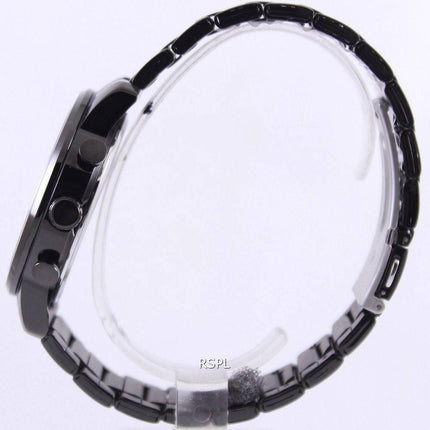 Borger sort IP kvarts Chronograph AN8055-57E Herreur