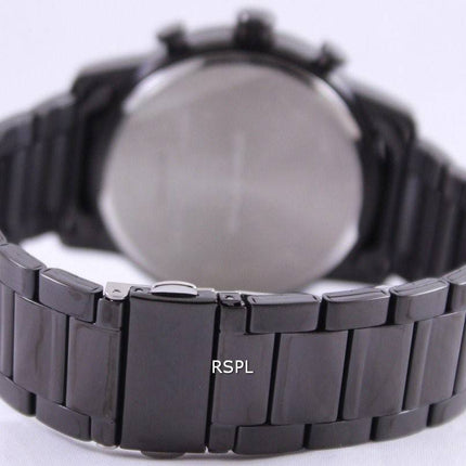 Borger sort IP kvarts Chronograph AN8055-57E Herreur