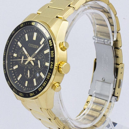 Borger Chronograph Tachymeter kvarts AN8072-58E Herreur