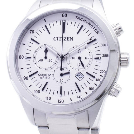 Borger Chronograph AN8150-56A Tachymeter kvarts Herreur