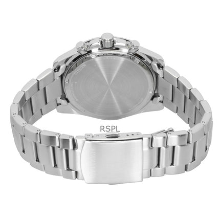 Citizen Chronograph Rustfrit Stål Sort Skive Quartz AN8230-59E 100M Herreur