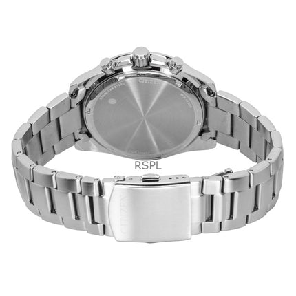 Citizen Chronograph rustfrit stål blå urskive kvarts AN8230-59L 100M herreur