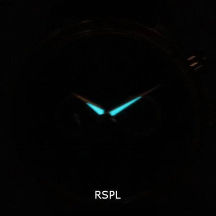 Citizen Eco-Drive månefase multifunktions sort skive AP1059-19E herreur