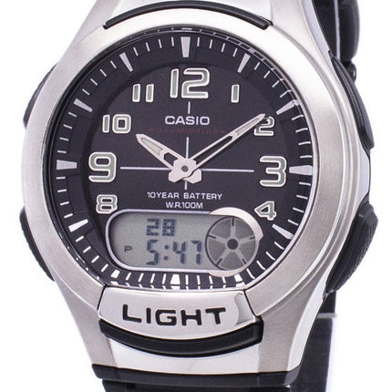 Casio Analog Digital Illuminator Telememo AQ-180W-1BVDF AQ-180W-1BV Herreur