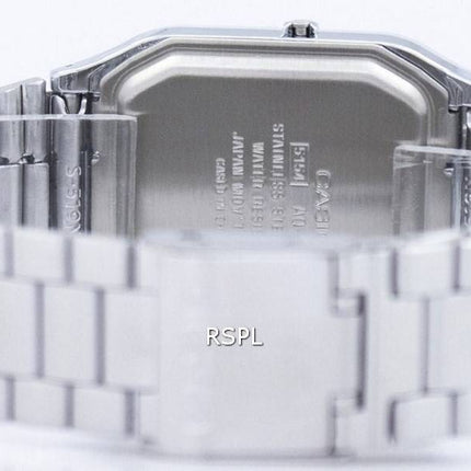 Casio Vintage dobbelt tid Analog Digital kvarts AQ-230A-7BMQ AQ230A-7BMQ Herreur