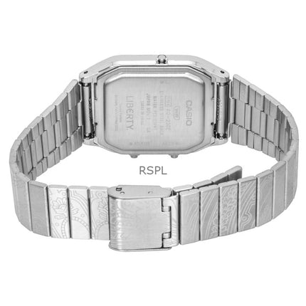 Casio Vintage Liberty Analog Digital Sølv Skive Quartz AQ-230ELT-7A Unisex Ur