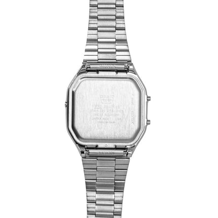 Casio Vintage Analog Digital Rustfrit Stål Lyseblå Skive Quartz AQ-240E-2A Unisex Ur
