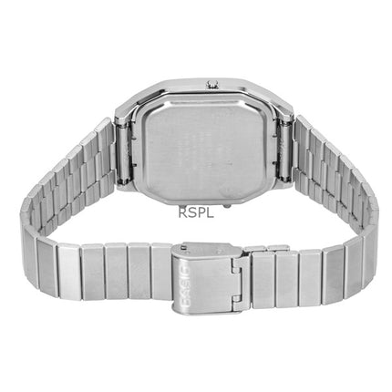 Casio Vintage Analog Digital Rustfrit Stål Himmelblå Skive Quartz AQ-240E-3A Unisex Ur