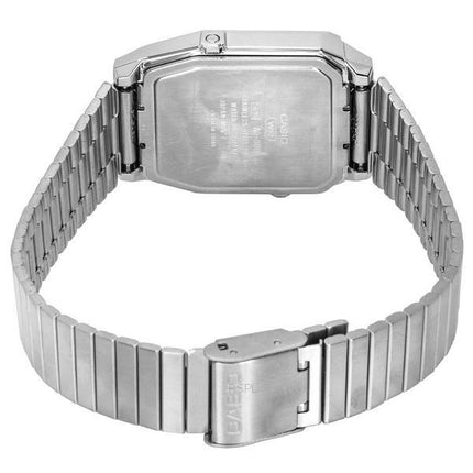 Casio Vintage Analog Digital rustfrit stål Armbånd Quartz AQ-800EC-2A AQ800EC-2 Unisex ur
