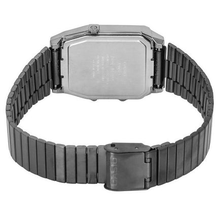 Casio Vintage Analog Digital Stainless Steel Salmon Dial Quartz AQ-800ECGG-4A Unisex Ur