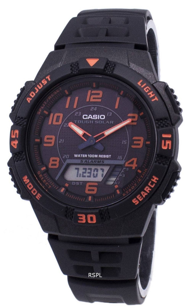 Casio Analog Digital hård Solar AQ-S800W-1B2VDF AQ-S800W-1B2V Herreur